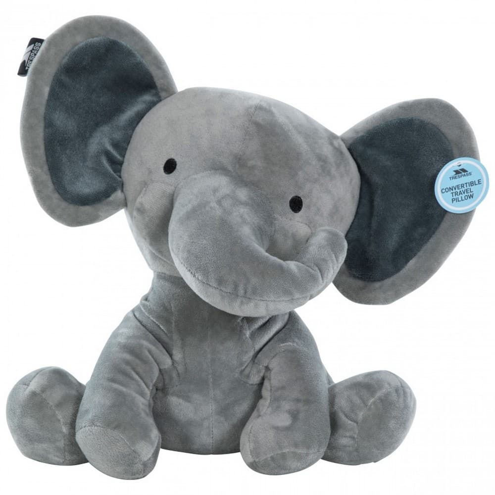 Trespass Childrens/Kids Zalika Elephant Convertible Travel Pillow