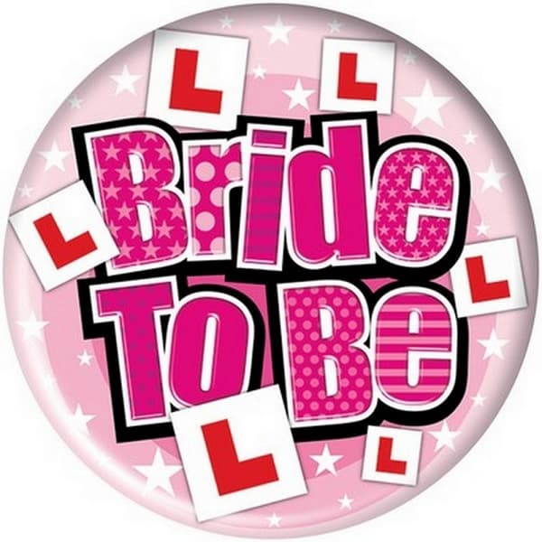 Simon Elvin Giant Bride To Be Badge