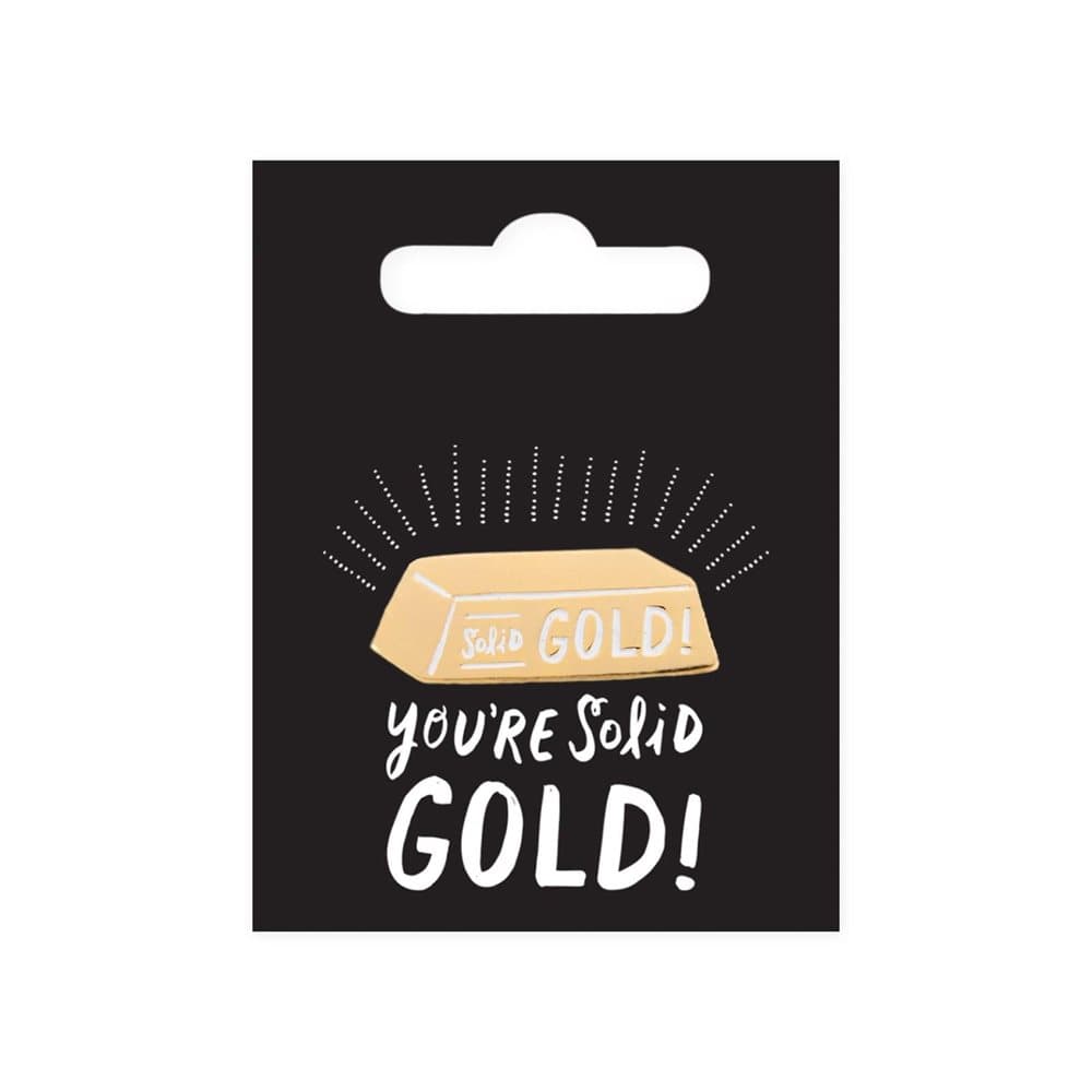 Ohh Deer You`re Solid Gold Enamel Pin