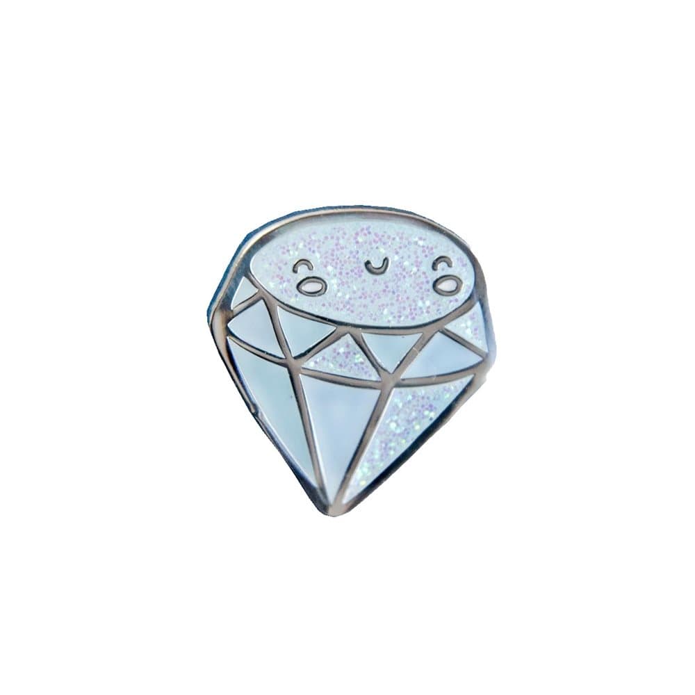 Ohh Deer Diamond Enamel Pin