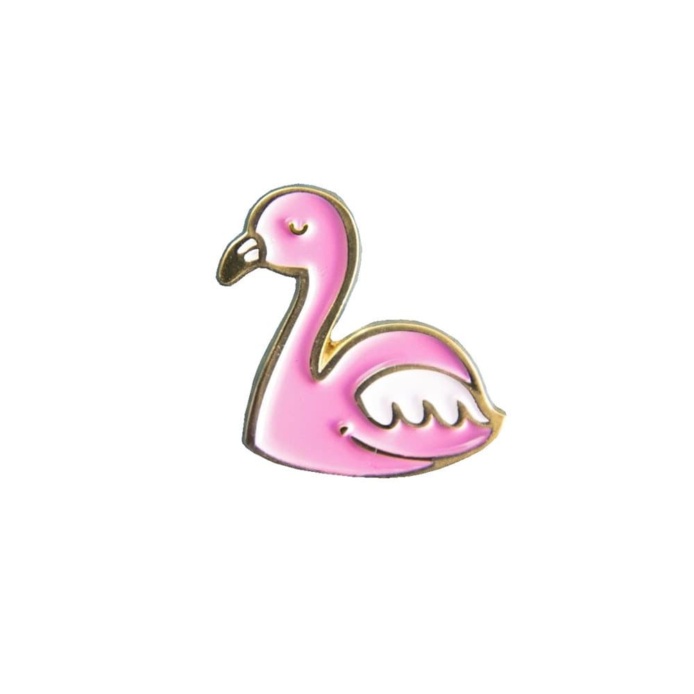 Ohh Deer Flamingo Enamel Pin