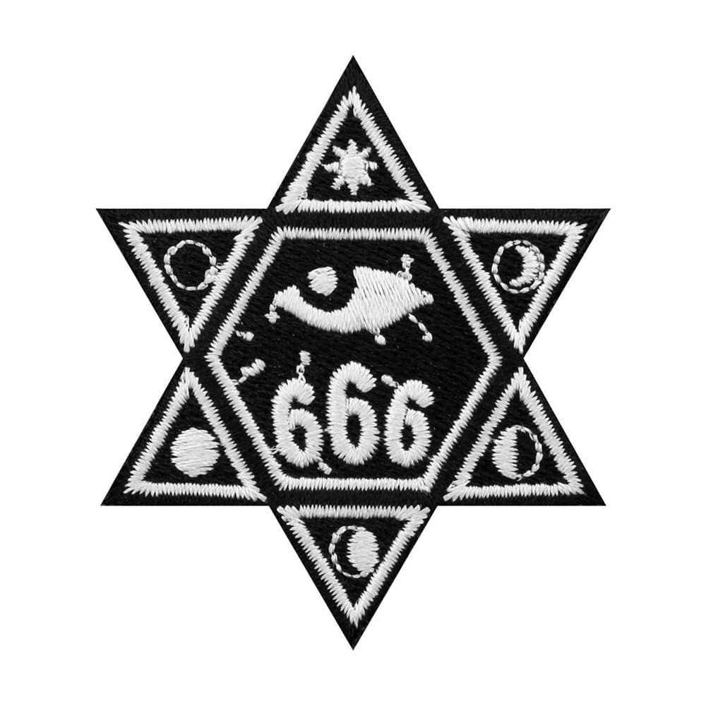 Grindstore 666 Star Patch