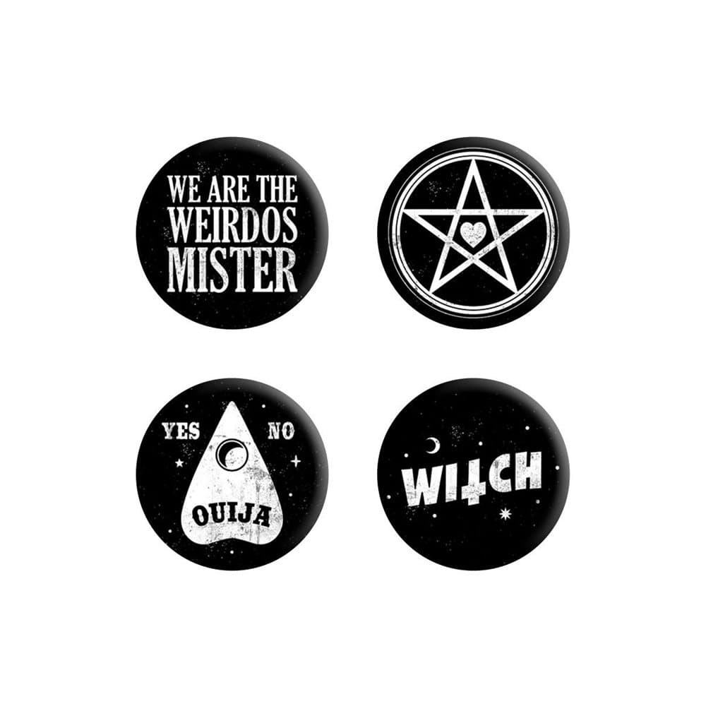 Grindstore We Are The Weirdos Mister Badge Pack