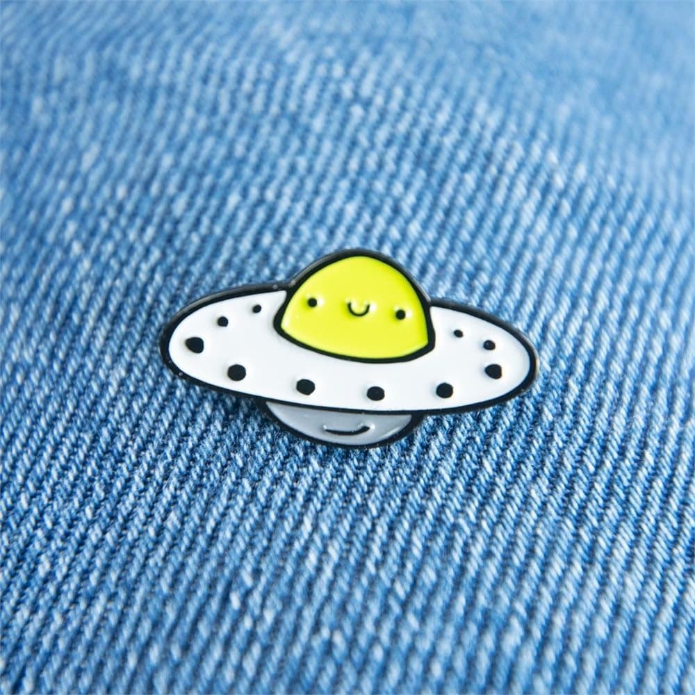 Ohh Deer UFO Enamel Pin