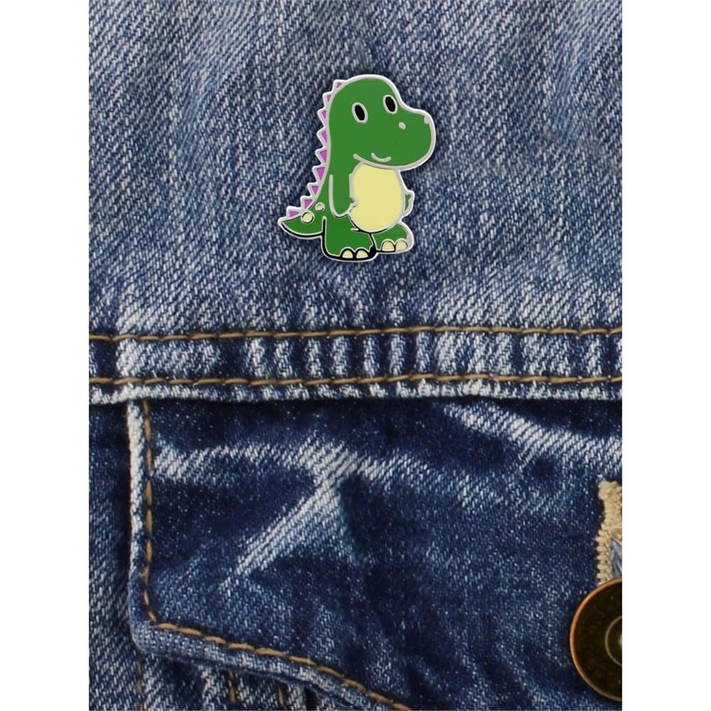 Grindstore Dinosaur Enamel Pin Badge