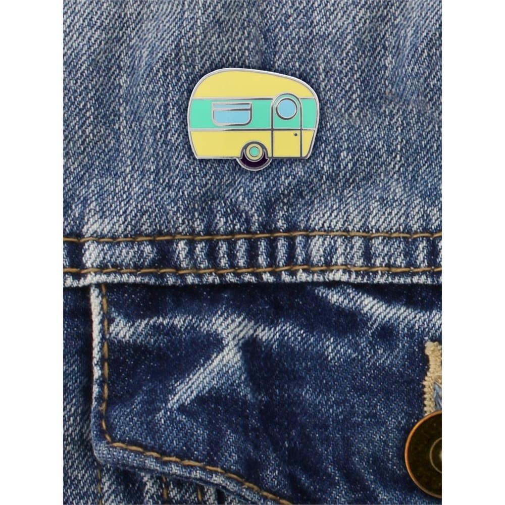 Grindstore Happy Camper Enamel Pin Badge