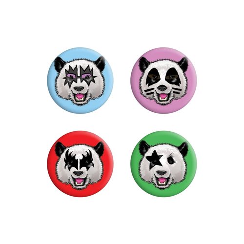 Bild av Grindstore Kiss Pandas Badge Pack