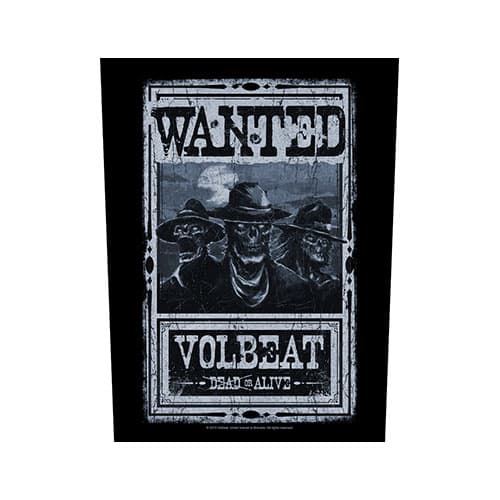 Volbeat Back Patch: Wanted