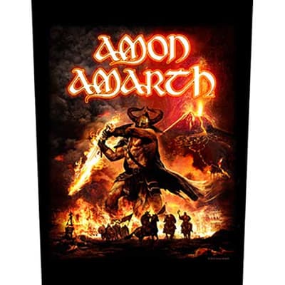 Amon Amarth Back Patch: Surtur Rising