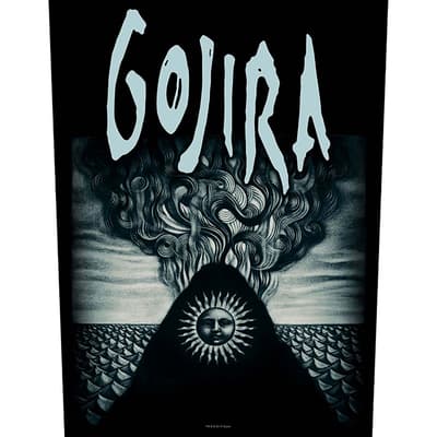 Gojira Back Patch: Magma