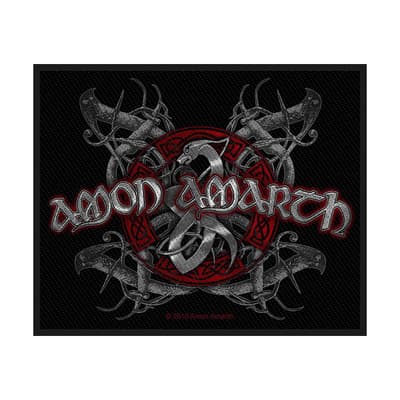 Amon Amarth Standard Patch: Viking Dog (Loose)