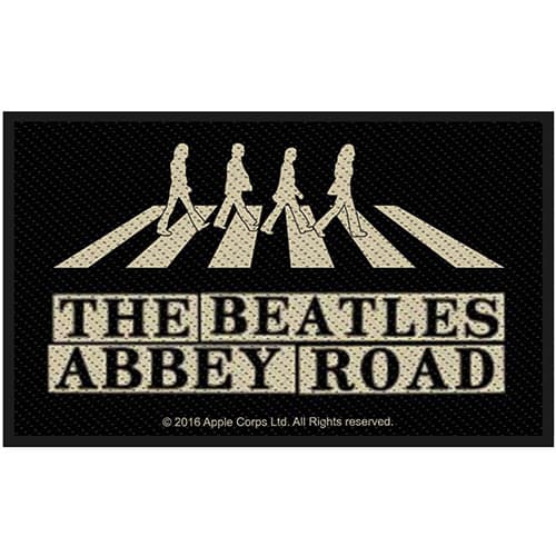 The Beatles Standard Patch: Abbey Road Crossing & Street Sign