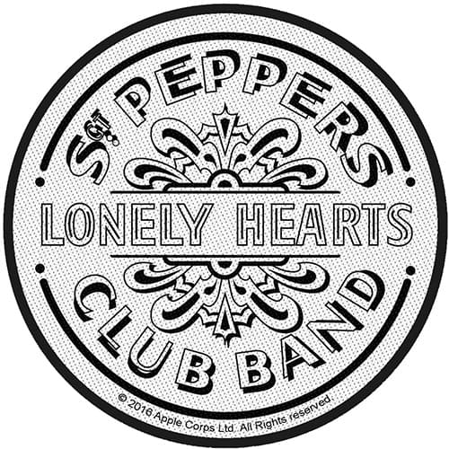 The Beatles Standard Patch: Sgt Pepper Drum
