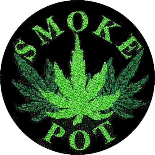 Generic Standard Patch: Smoke Pot (Loose)