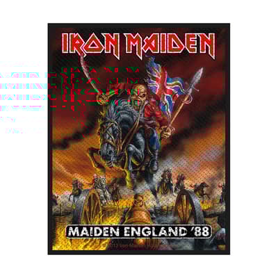 Iron Maiden Standard Patch: Maiden England (Retail Pack)