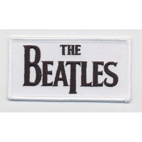The Beatles Standard Patch: Drop T Logo (Iron On)