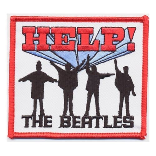 The Beatles Standard Patch: Help! (Iron On)