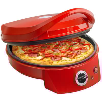 Bestron Pizzaugn Bordsgrill 1800 W röd APZ400
