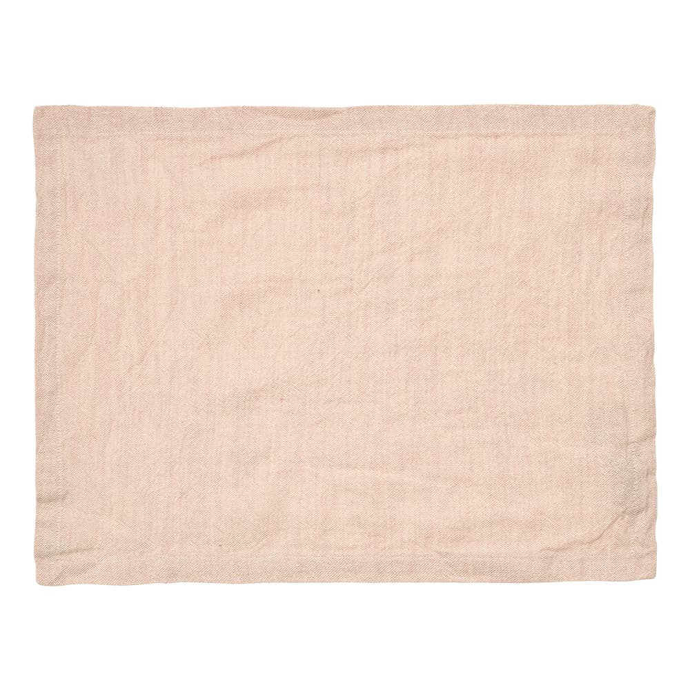 Linum Hedvig Tablett Linne/Bomull 35 x 45 cm Dusty Pink
