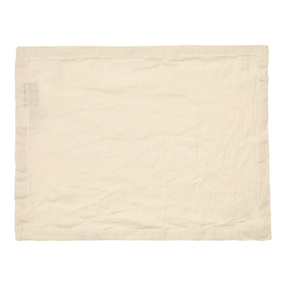Linum Hedvig Tablett Linne/Bomull 35 x 45 cm Creamy Beige