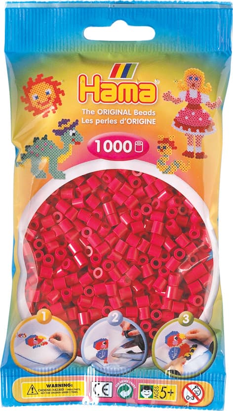 Hama Midi Burgundy 1000pcs 207-29