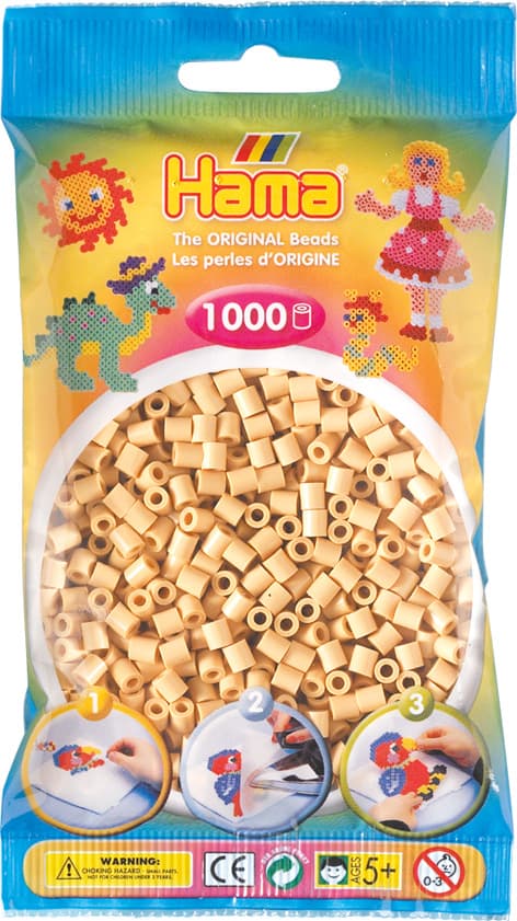 Hama Midi Beige 1000pcs 207-27