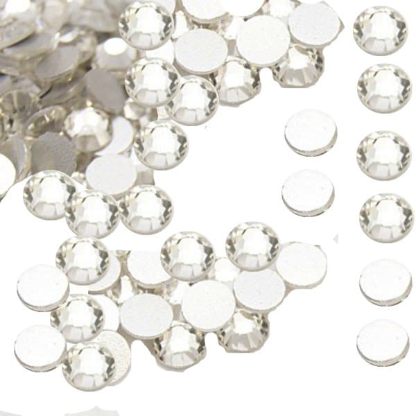 400 st nagel rhinestones bling 2 mm akryl