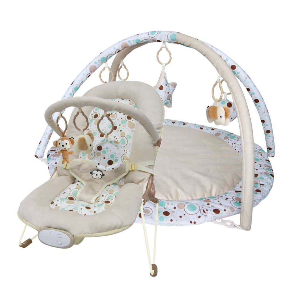 Ladida Babyaktivitetstæppe og Babysitter Elegant & Comfy Tilbud