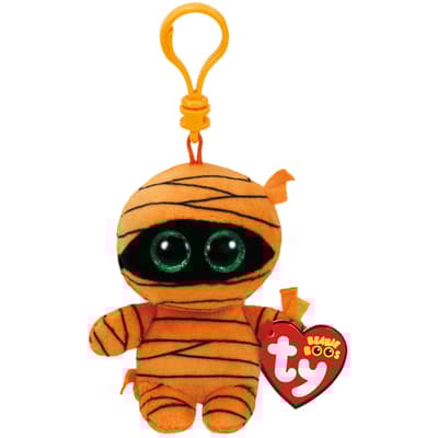 TY Beanie Boos Mask Orange Mumie Clip