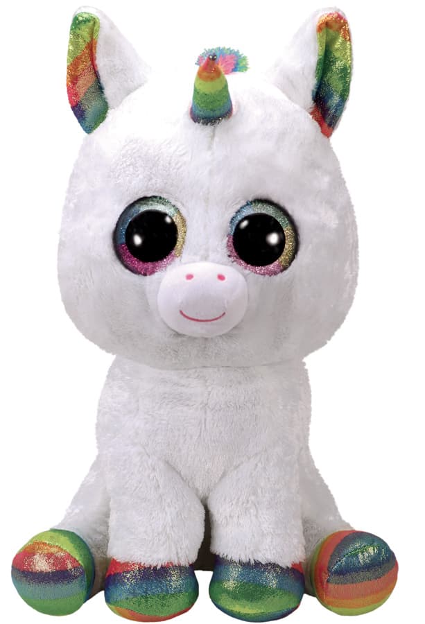 TY Beanie Boos Pixy Vit Enhörning L