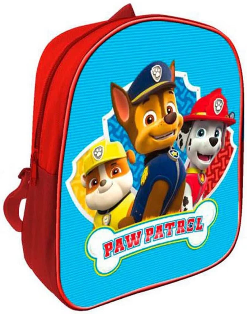 Paw Patrol Chase Marshall Rubble Junior Ryggsäck Väska 30cm BLÅ