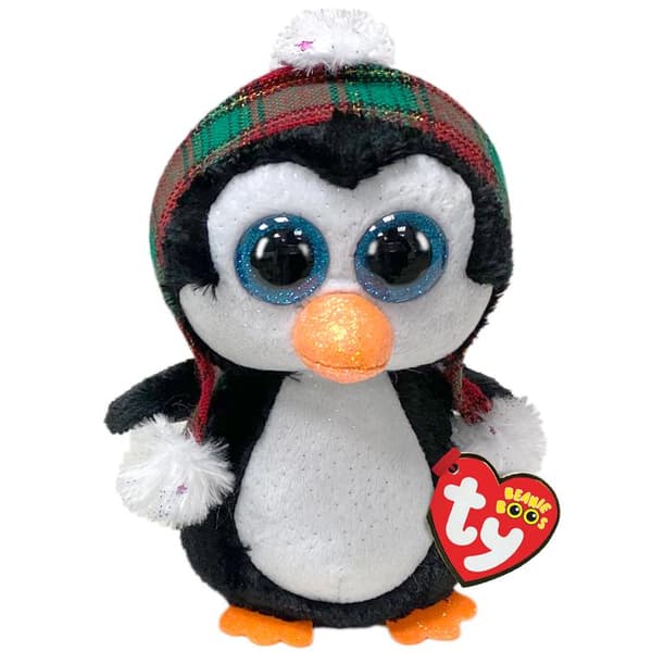 TY Beanie Boos Reg CHEER Pingvin Xmas