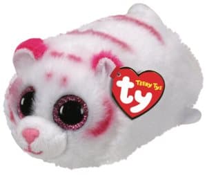 Ty Teeny Tabor Pink/White Tiger