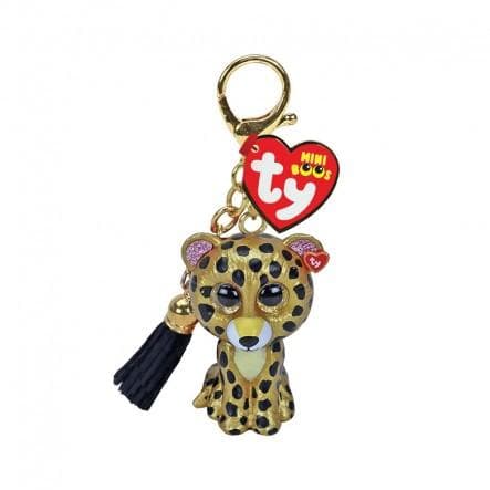 TY Mini Boos Nyckelring STERLING Leopard
