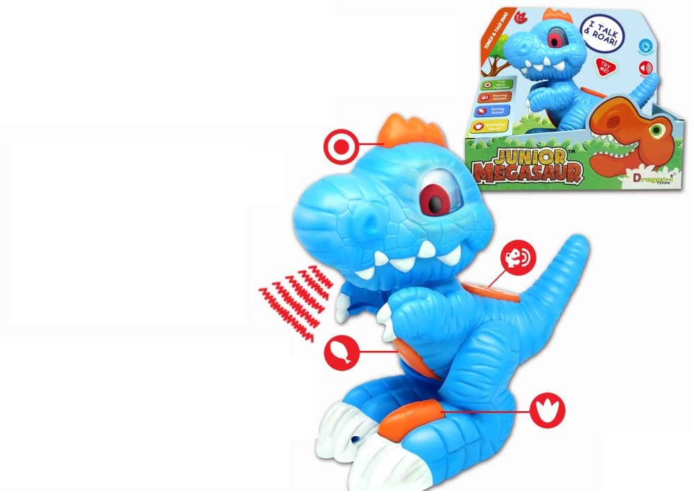 Dragon-I, T-Rex Junior Megasaur Touch and Talk
