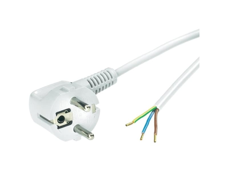 LAPP 70261134 Strøm Tilslutningskabel Hvid 2.00 m