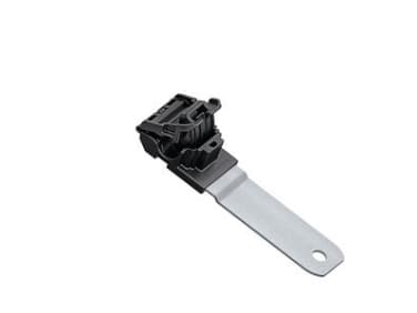 Hellermann Tyton RCA180LM6, 1,37 cm, Svart, Polyamid, Stål, Zink, 6,2 mm, P-Clamp, A-Series, 34,9 mm