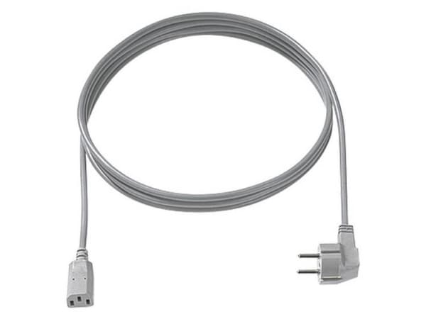 Bachmann H05VV-F 3G 0,75 mm² - strömkabel - IEC 60320 C13 rak till CEE 7/7 (M) ( 351.184 )