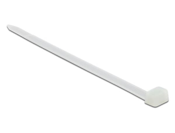 DeLOCK 18993, Ladder cable tie, Nylon, Vit, 16 cm, V2, -35 - 85 ° C