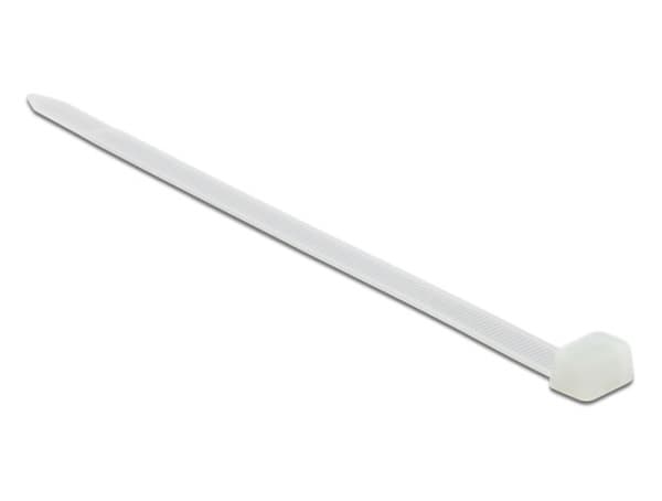 DeLOCK 18997, Ladder cable tie, Nylon, Vit, V2, -35 - 85 ° C, 65 cm