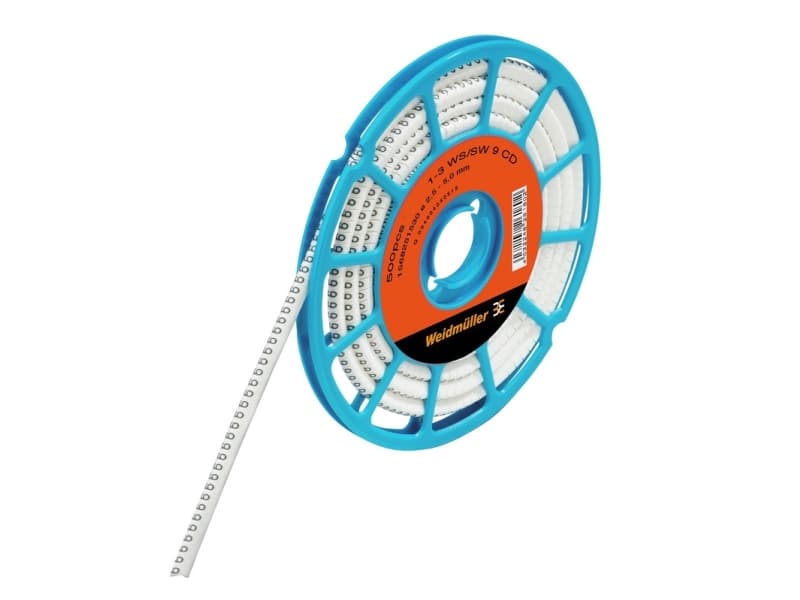 Weidmüller CLI C 1-3 WS/SW U CD, 5 mm, Hvit, PVC, 1 mm, 4,2 mm, 5 mm