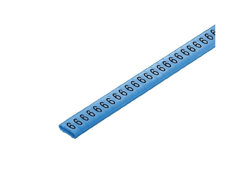 Weidmüller CLI M 2-4 BL/SW 6 CD, 31,7 cm, Blå, PVC, 1 cm, CLI M 2-4 BL/SW 6 CD, 11,3 mm