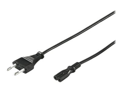 MicroConnect Power Cord Notebook - Strømkabel - 1.5 m - svart