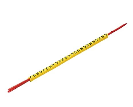 Weidmüller CLI R 02-3 GE/SW D, 3 mm, Gult, PVC, 3,4 mm, 4 mm, 4 mm