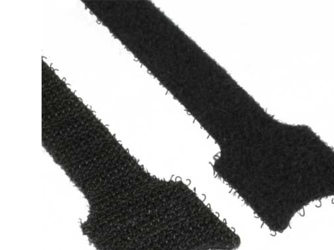 InLine 59943L, Nylon, Svart, 15 cm, 12 mm, 10 styck