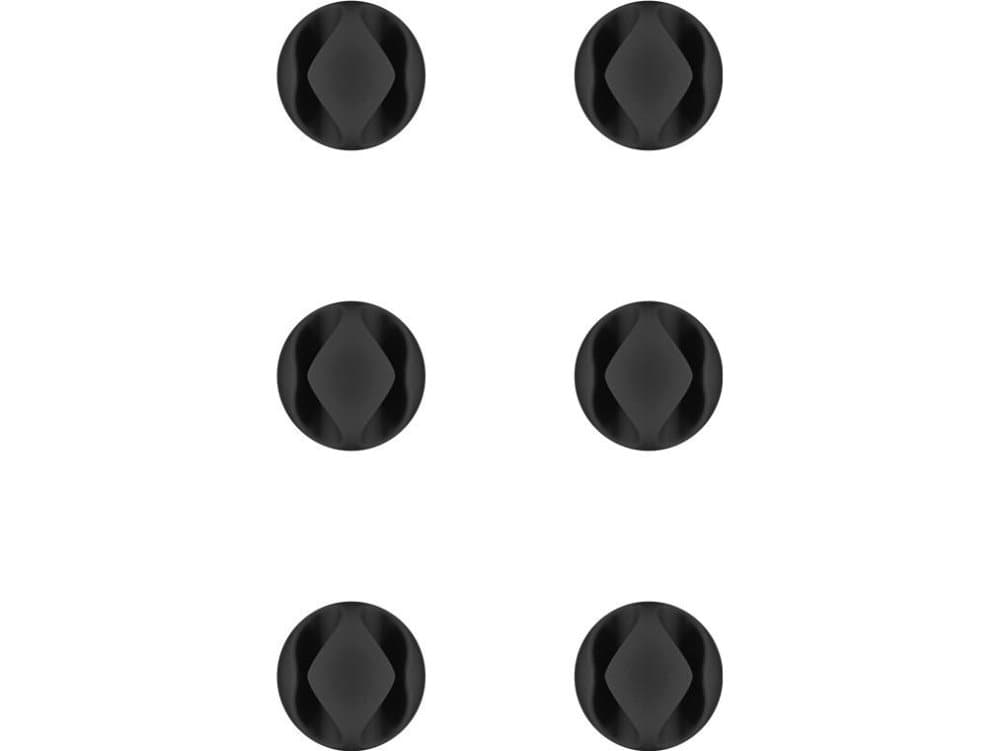 Goobay 70362, Kabelholder, Bord / Vegg, Svart