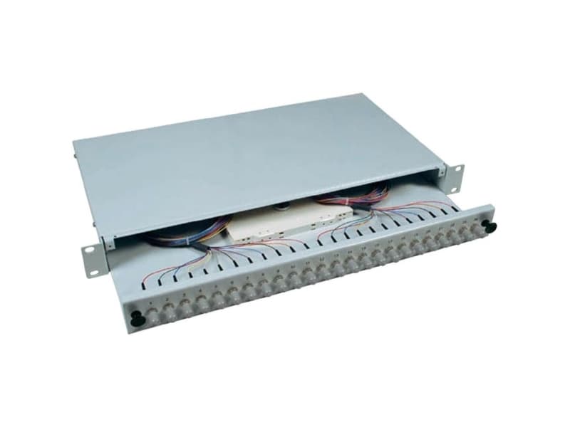 EFB Elektronik B71006.24OM3 LWL-splejseboks 24 porte ST med stik 1 U