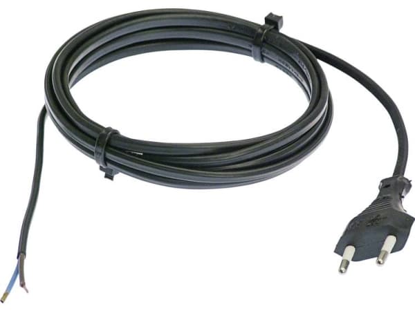 as-Schwabe 70652 strømkabel svart 3 m (70652)