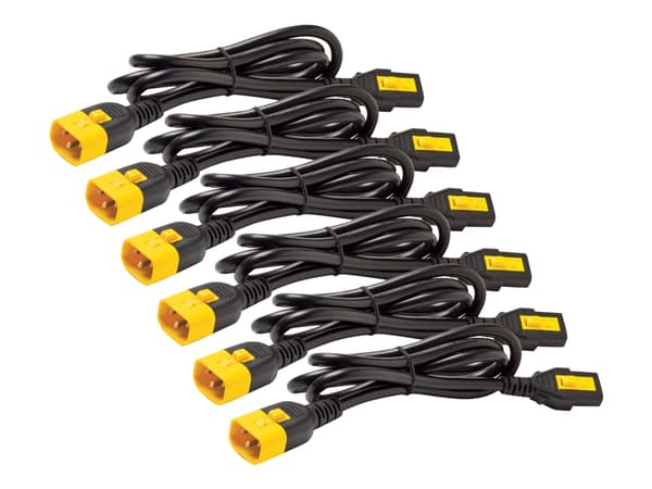 APC - Strømkabel - power IEC 60320 C13 til IEC 60320 C14 - 10 A - 61 cm - svart - Nord-Amerika - for P/N: SCL500RMI1UC, SCL500RMI1UNC, SMT3000I-AR, S