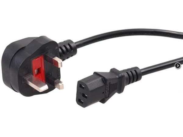 Maclean strømkabel Strømkabel 3 pins 1,5 M GB plugg MCTV-806 (42160)